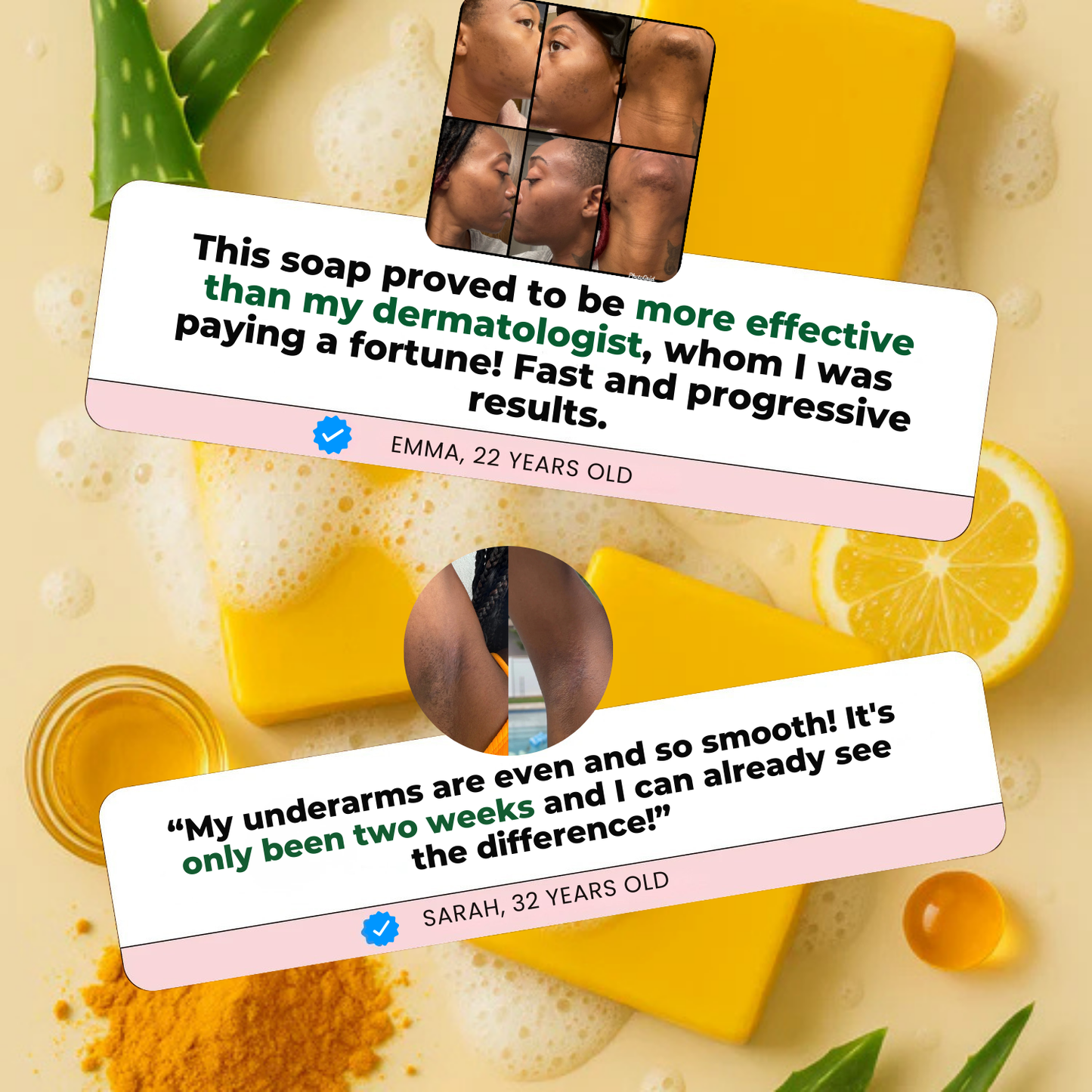 Turmeric Anti-Spots & Hyperpigmentation Soap (+ 2 FREE)