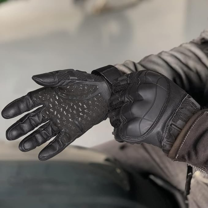 Tactical Full-Finger Gloves — Knuckle Protection + Touchscreen + Non-Slip Grip