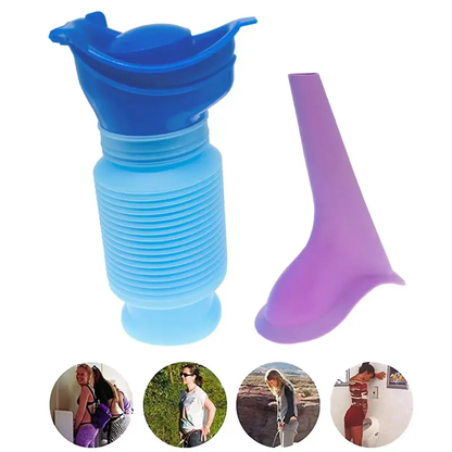 Camping & Hiking Essential — Collapsible Portable Urinal with Secure Lid