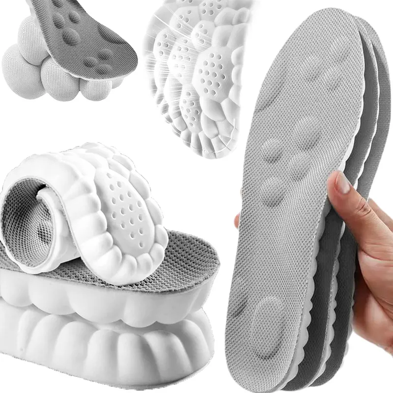 🦶☁️4D Comfort Orthopedic Insoles for Men & Women – Shock Absorption & Helps Relieve Foot Pain