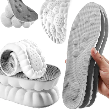 🦶☁️4D Comfort Orthopedic Insoles for Men & Women – Shock Absorption & Helps Relieve Foot Pain