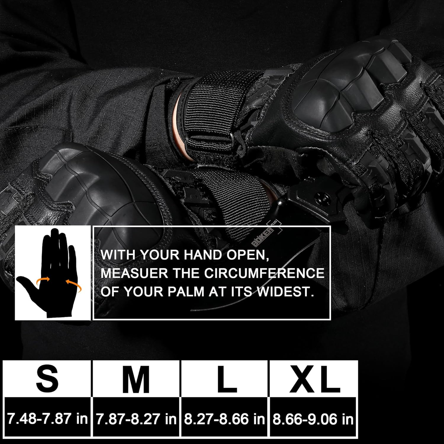 Tactical Full-Finger Gloves — Knuckle Protection + Touchscreen + Non-Slip Grip