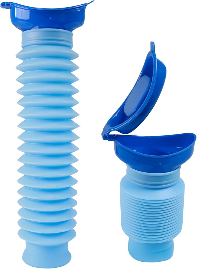 Camping & Hiking Essential — Collapsible Portable Urinal with Secure Lid