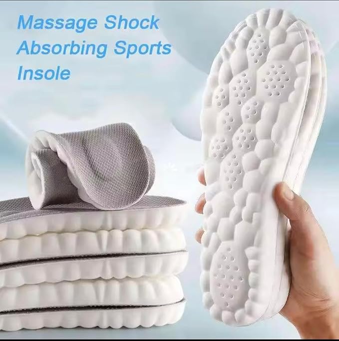 🦶☁️4D Comfort Orthopedic Insoles for Men & Women – Shock Absorption & Helps Relieve Foot Pain