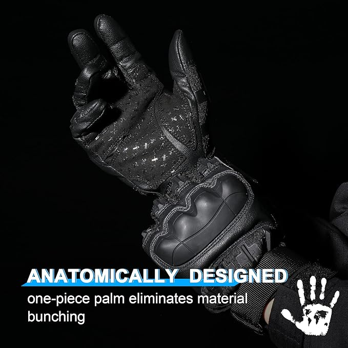Tactical Full-Finger Gloves — Knuckle Protection + Touchscreen + Non-Slip Grip